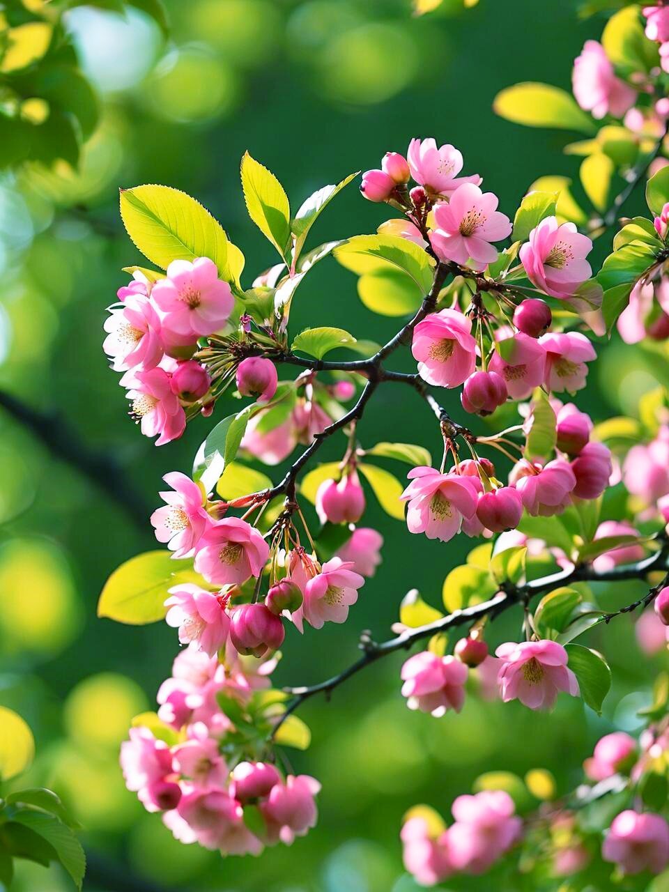 美丽的海棠花,春天的代言人之一