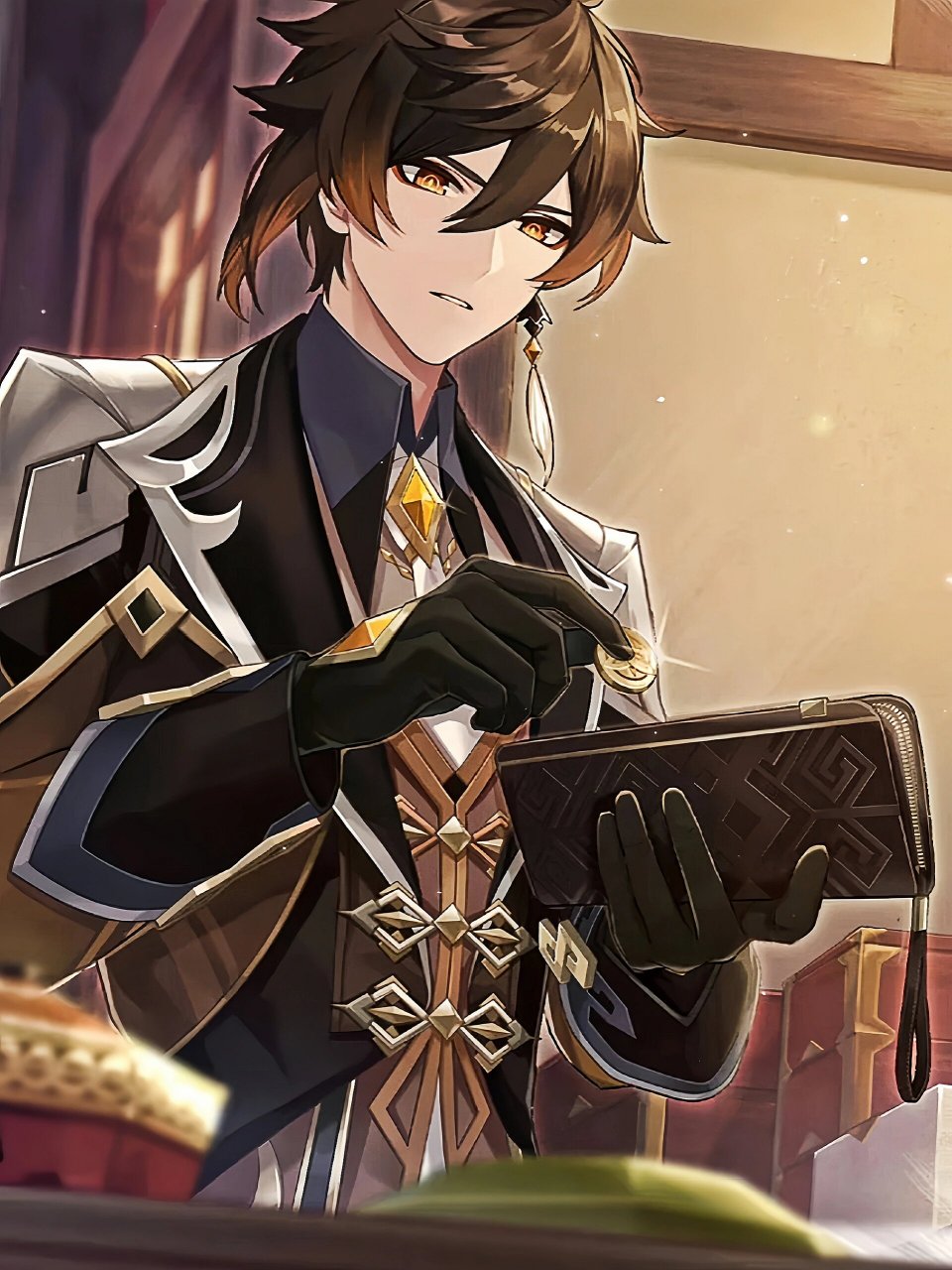 钟离  钟离是米哈游出品的游戏《原神》中的角色