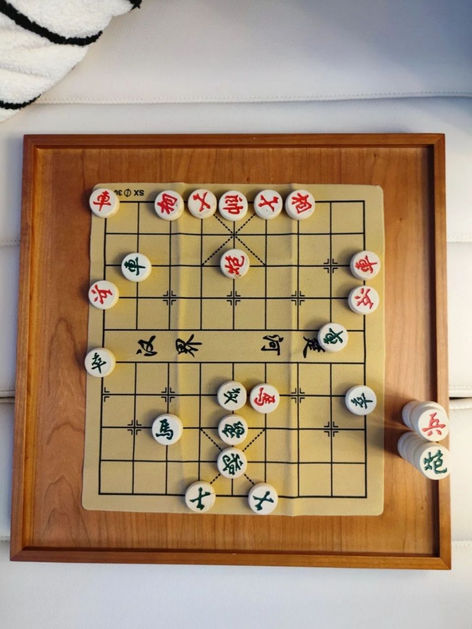 象棋棋子 摆放图片