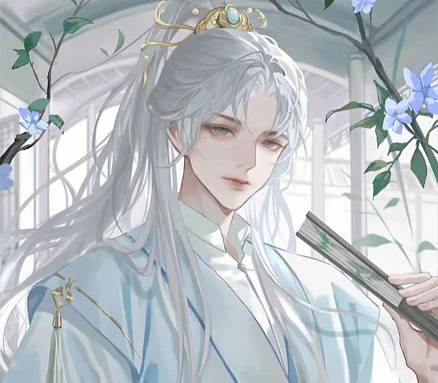 古风男生头像   是寒冬里绽放的白梅,是入骨不凋的玫瑰,是我永恒的爱?