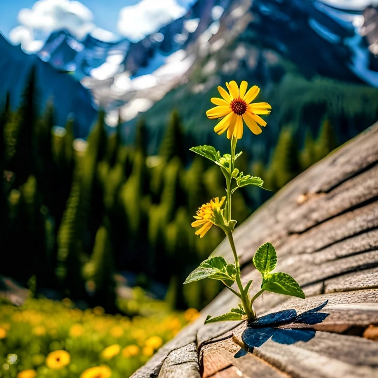 风景头像  "想让你的头像充满大自然的魅力吗?