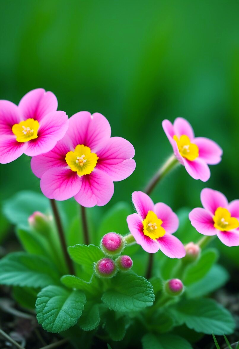 春天里的小花朵,一朵朵在各个角落里尽情绽放