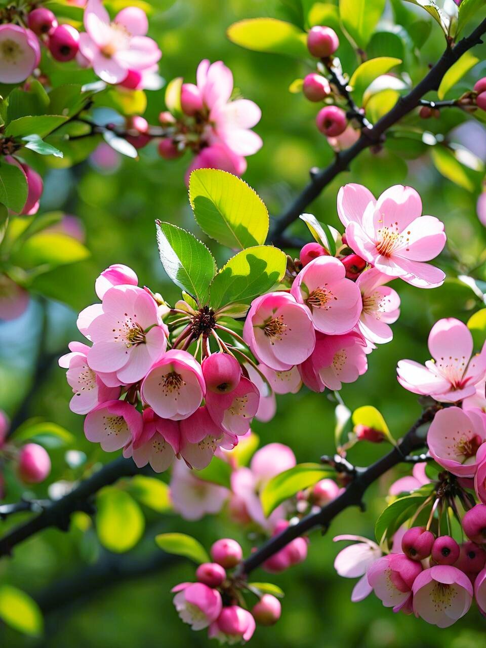 美丽的海棠花,春天的代言人之一