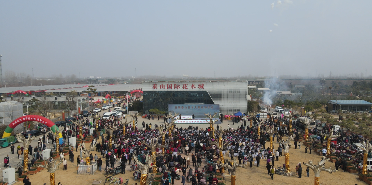 刘兰芳李金斗亮相泰山国际花木城 助力乡村振兴