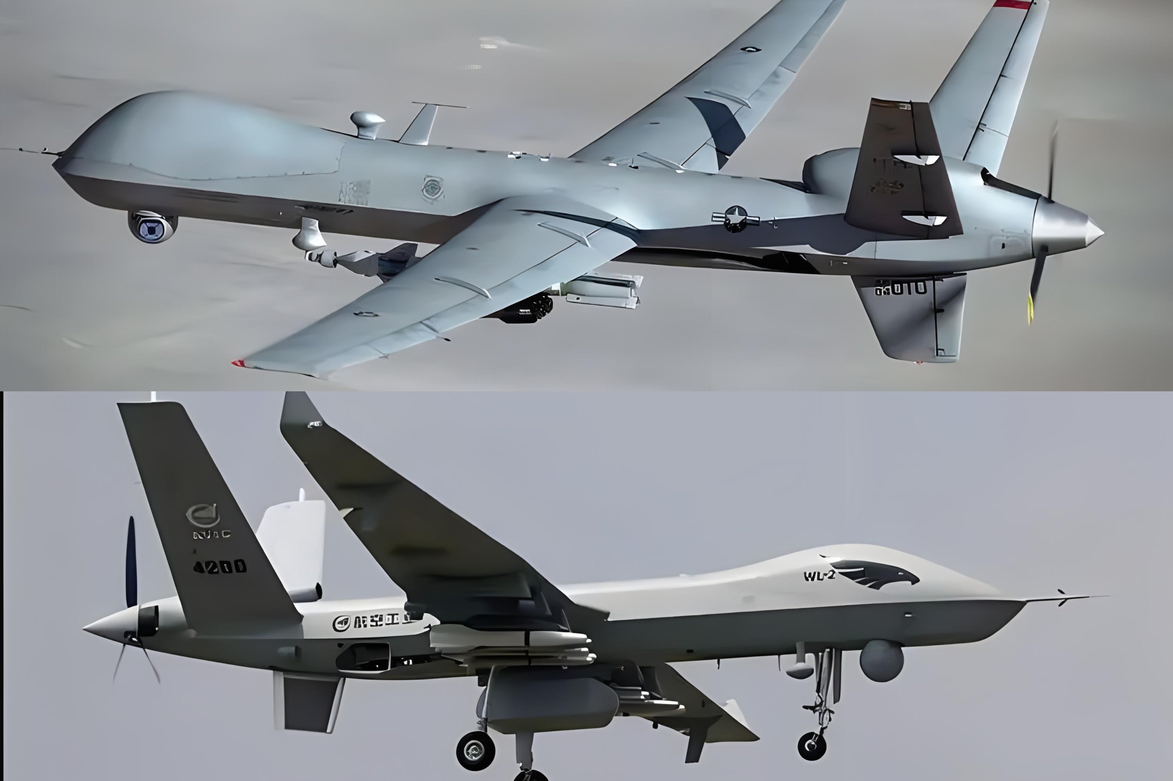 我国翼龙-2无人机与美国mq-9"死神"无人机对比谁更强大?