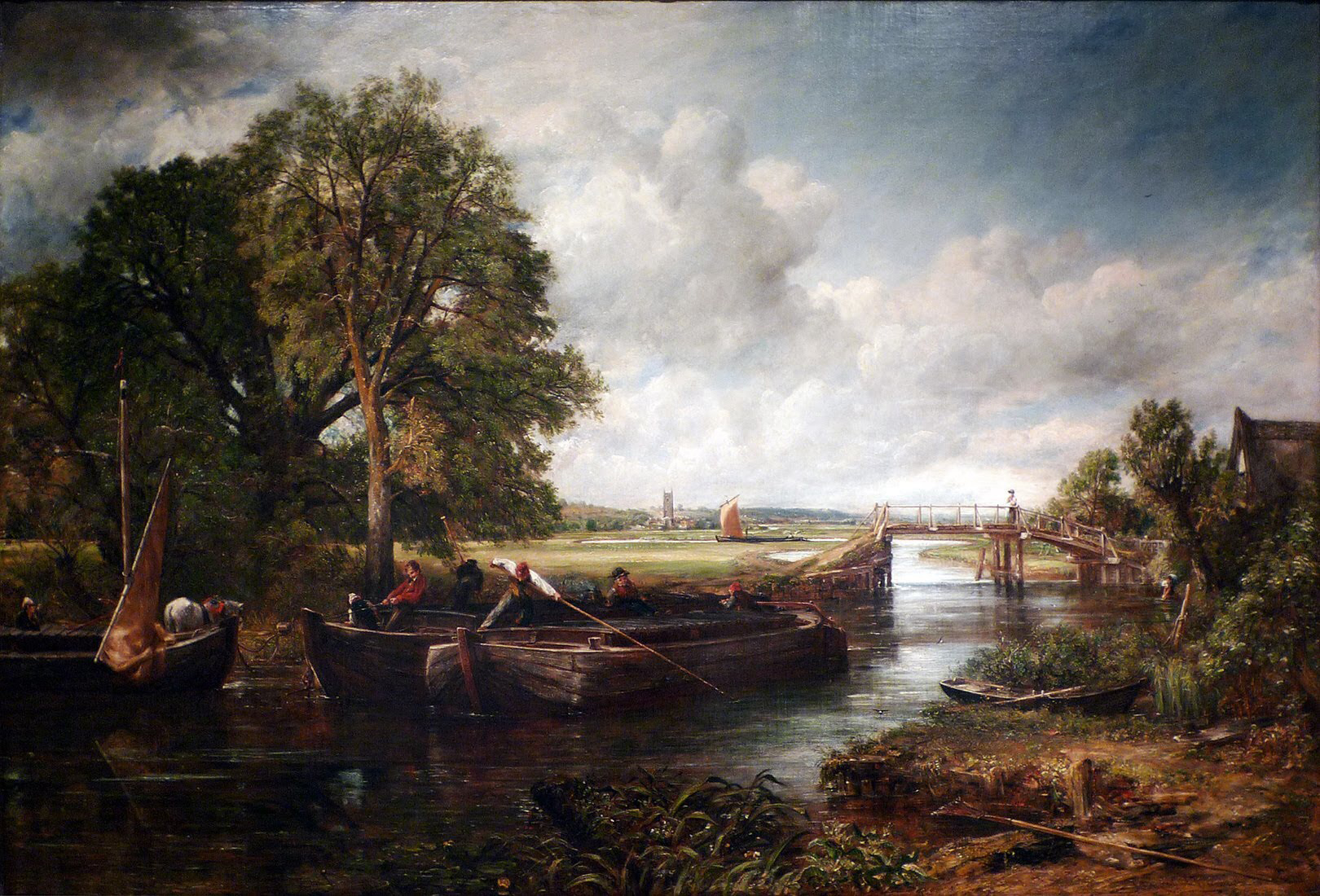 世界水彩画家系列-约翰·康斯太勃尔(john constable)
