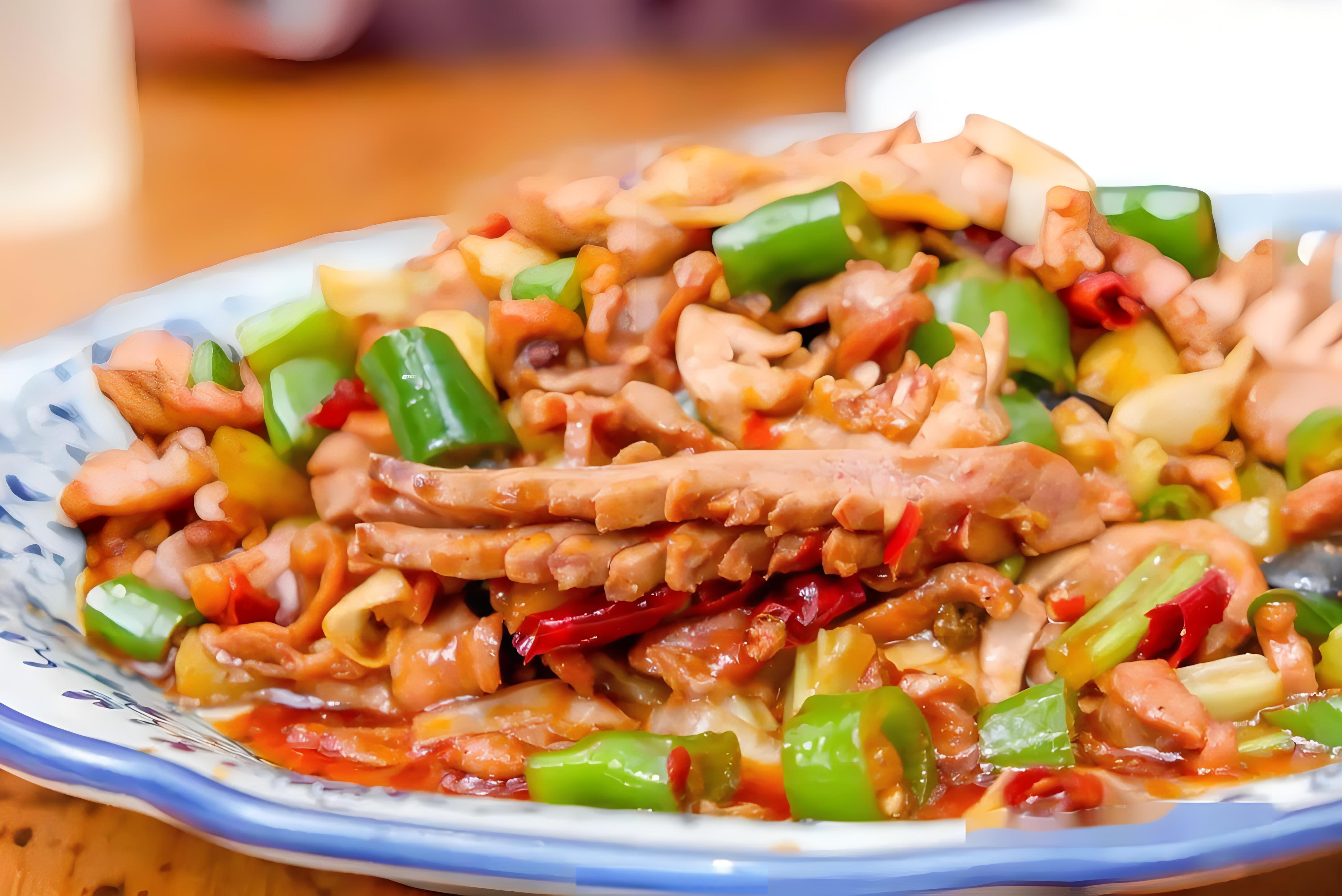 在家学着做!最正宗的火爆双脆川味料理做法分享