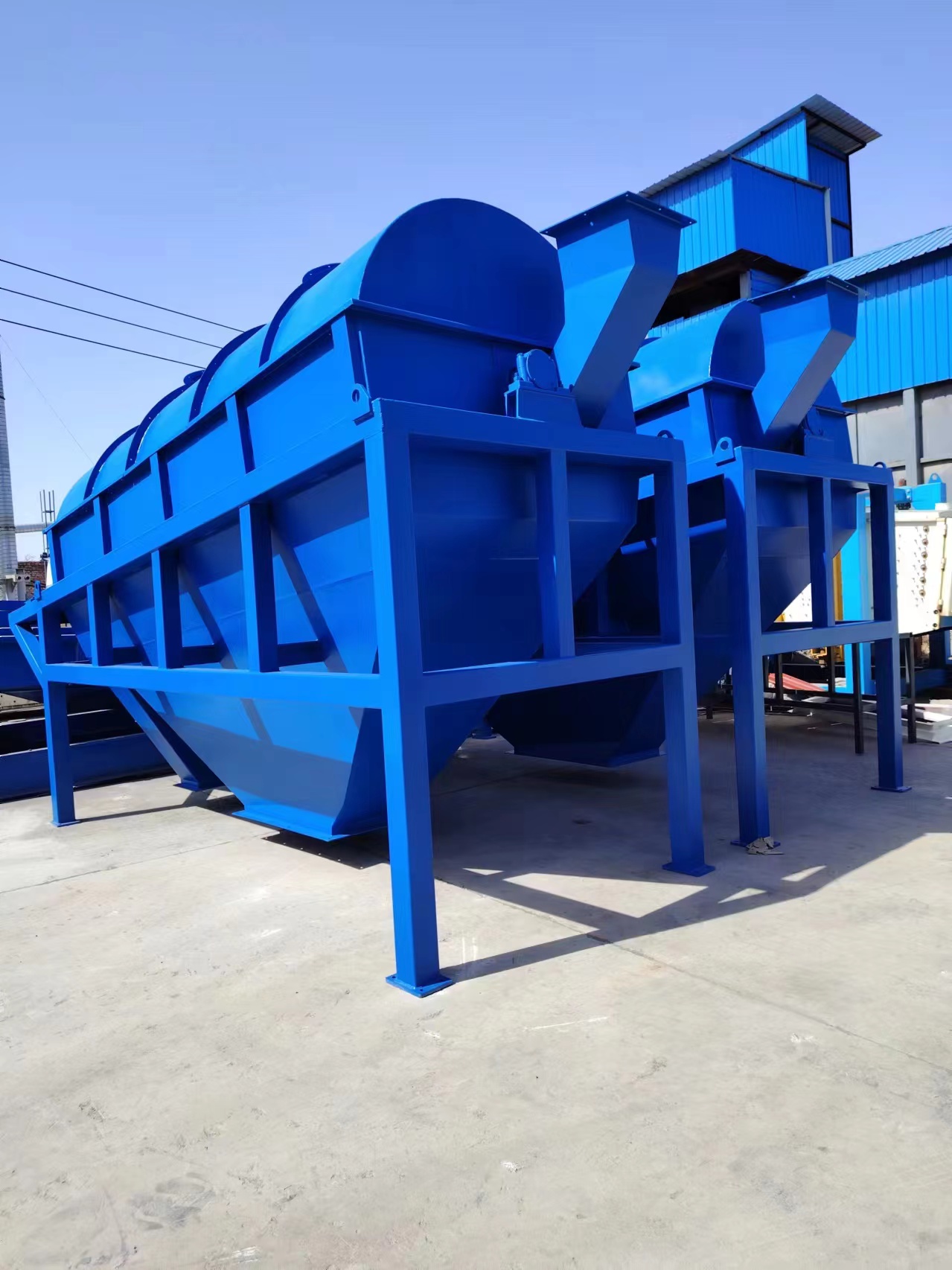 垃圾筛分机 封闭式滚筒筛设备