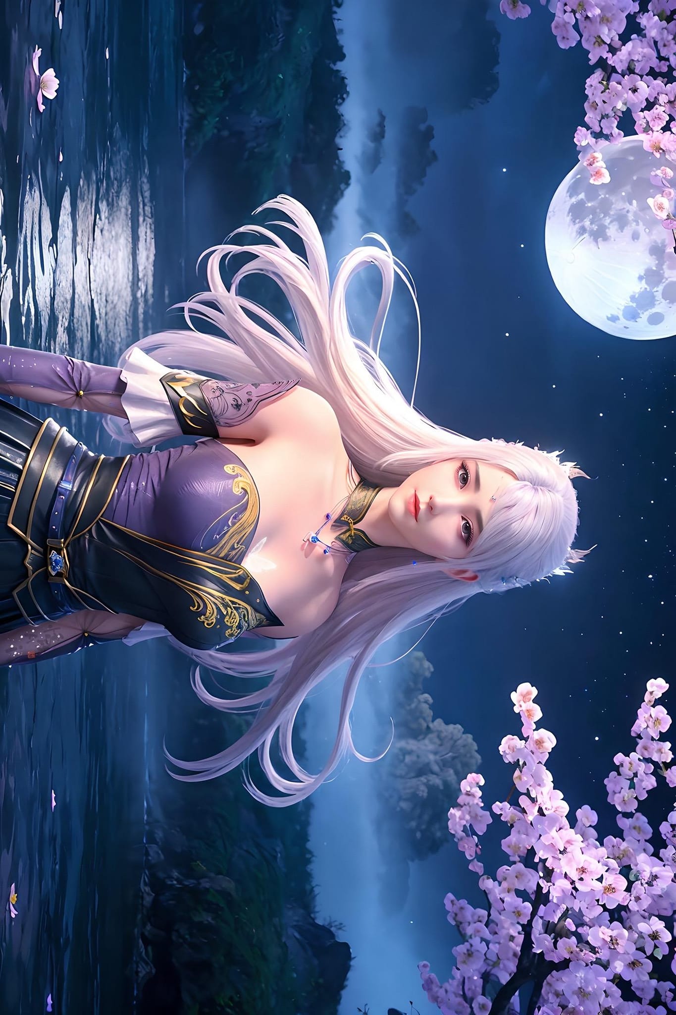 ai绘图作品:《大主宰》洛璃