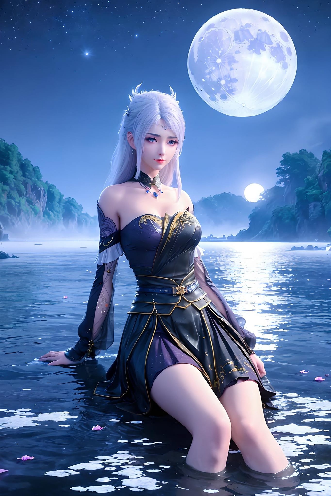 ai绘图作品:《大主宰》洛璃