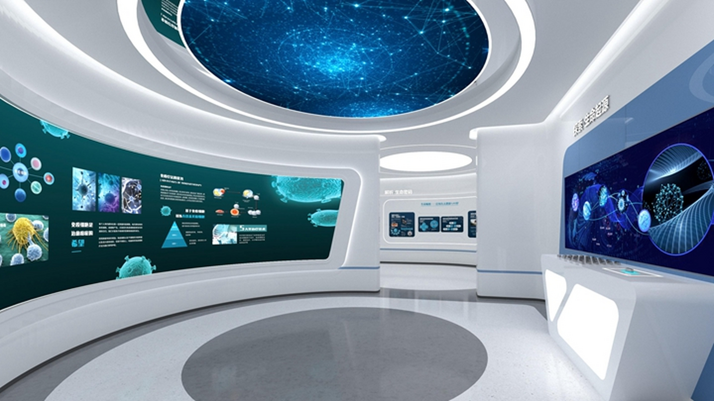 科普馆展厅旨在向大众传播全面丰富的知识,内容展示需循序渐进,结合多