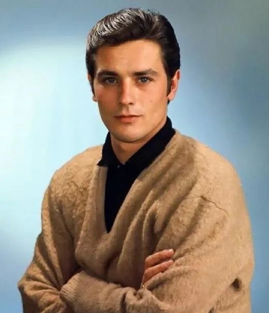 阿兰德龙年轻时太帅了!