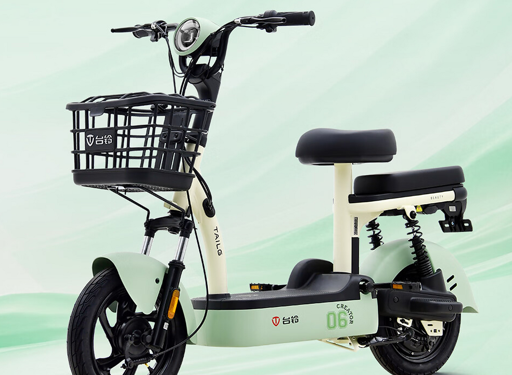 台铃电动车【门店自提】小淘气-g电动自行车,它采用48v13ah铅酸电池