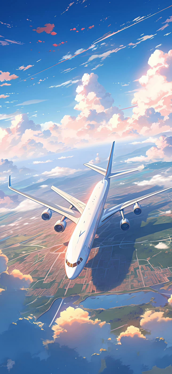 壁纸# 飞机壁纸,大飞机的爱好者囤起来,看着简直太帅气了