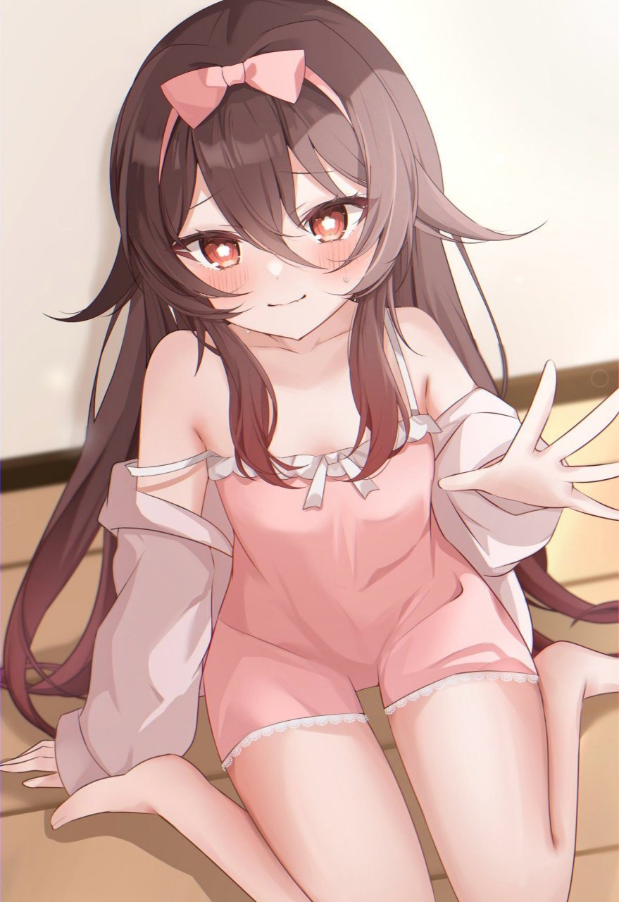 原神# 穿上了私服的胡桃,感觉蛮不错的[二哈]