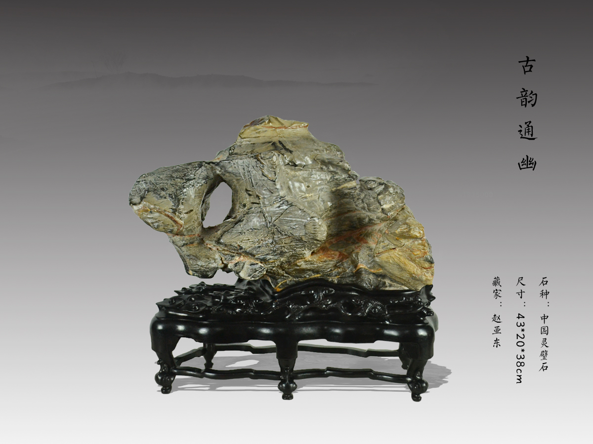 各种类灵璧石精品图片大观,奇石各异 精美绝伦