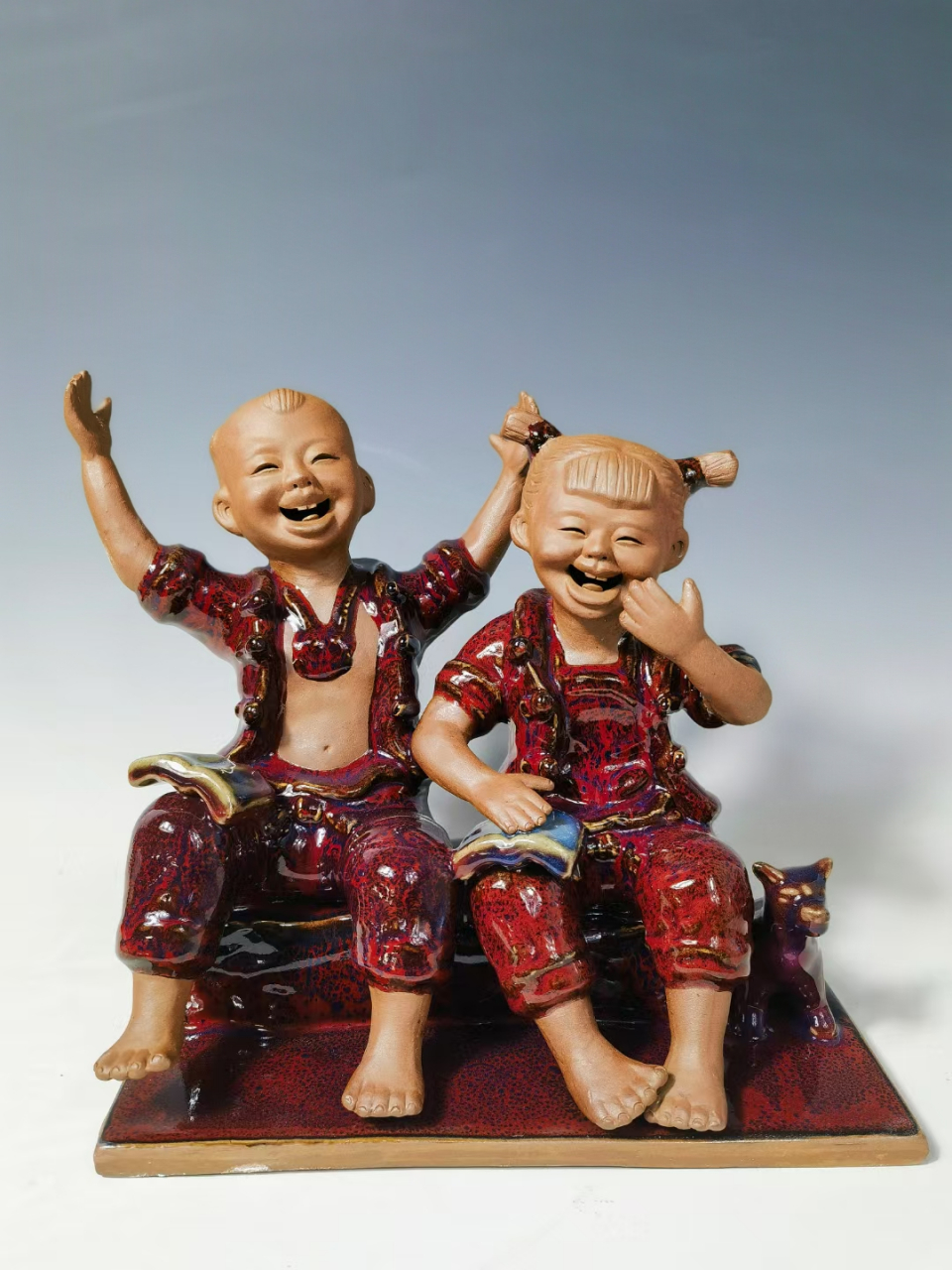 泥人张振福作品欣赏