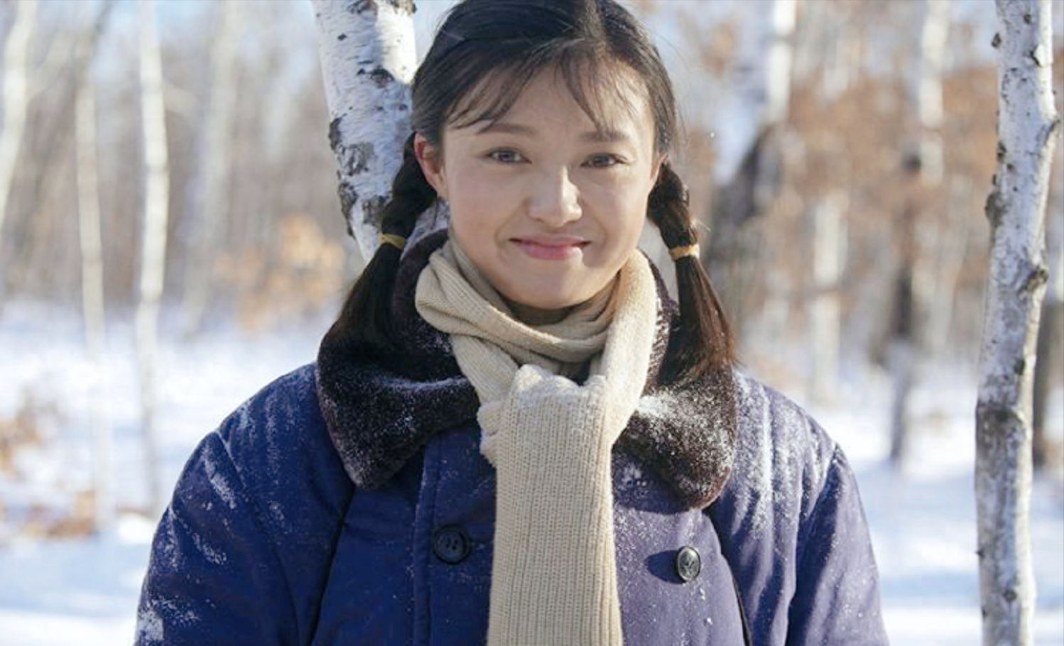 虽然是配角,但是她的演技不俗,再加上长相清纯,风头一度压过了女主.