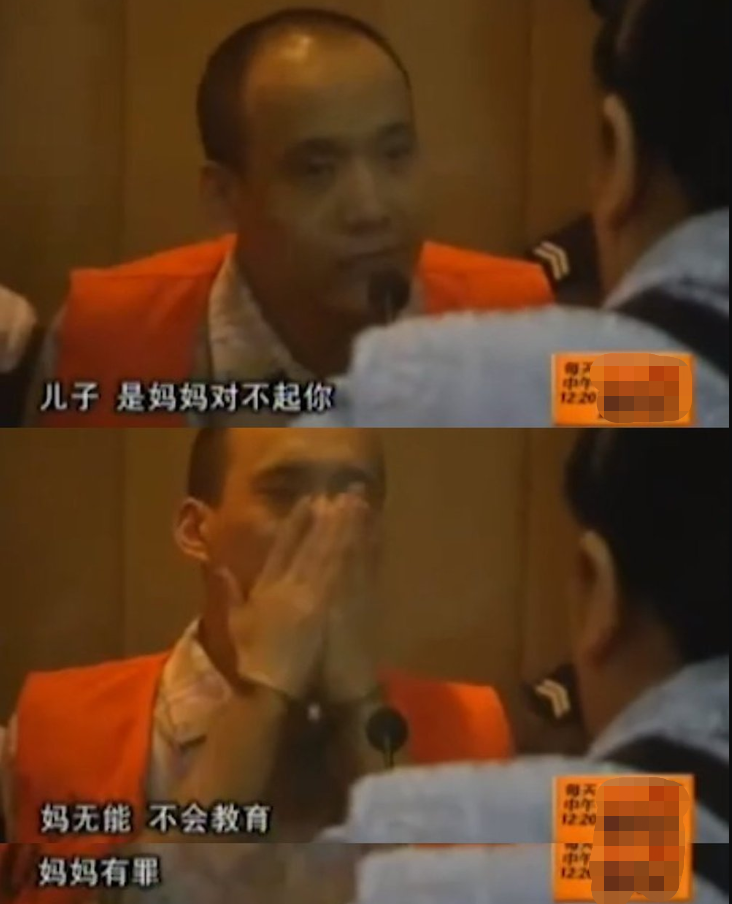 2004年王立华被警方22小时抓获死前哭着忏悔母亲是我没教好