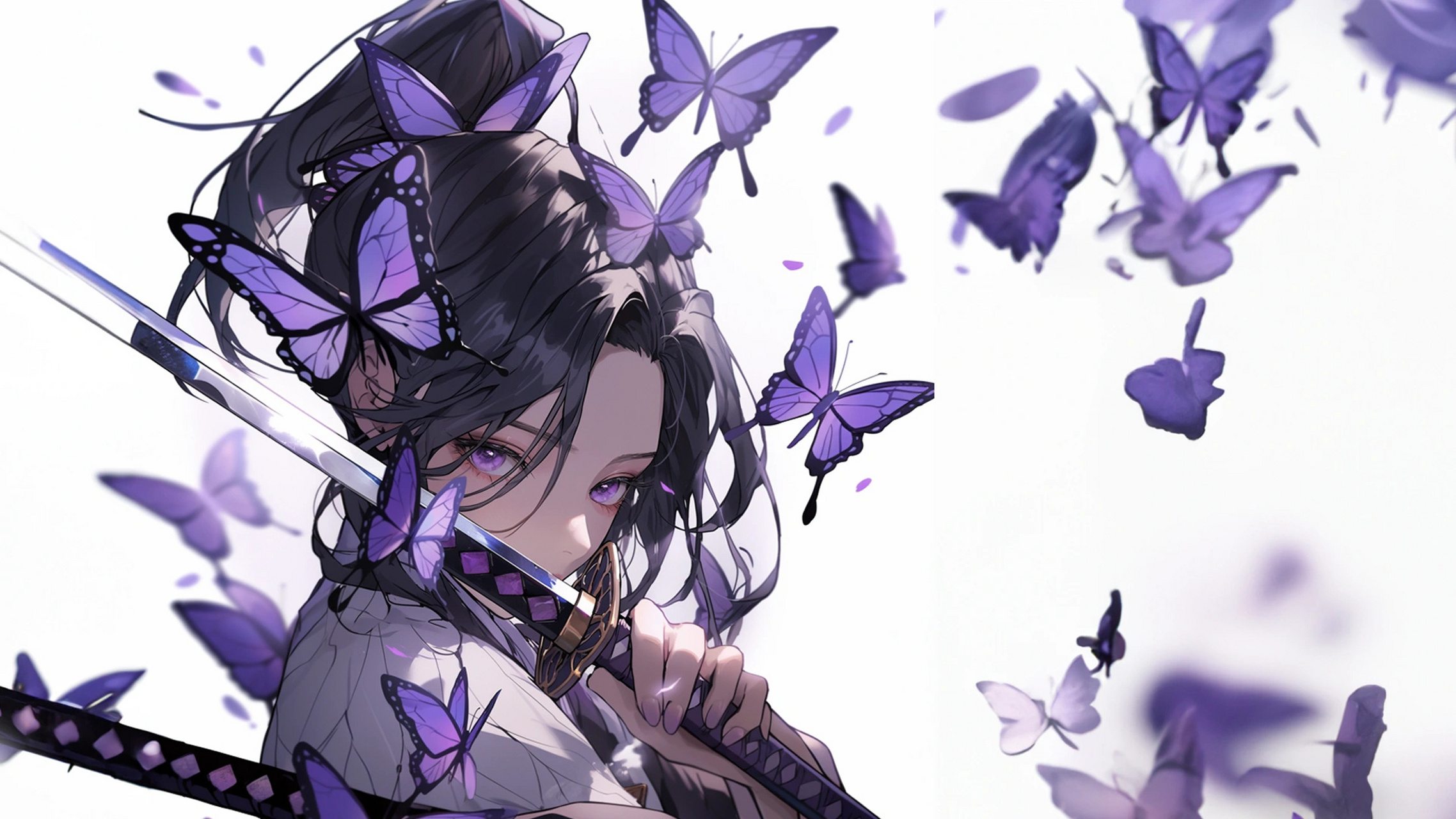 鬼灭之刃超帅壁纸分享:恋柱和虫柱