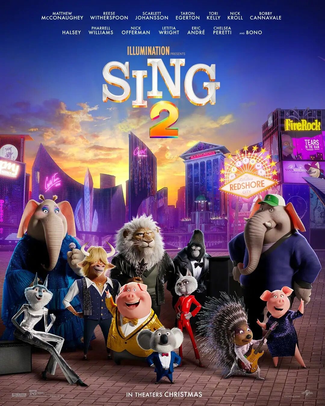 欢乐音乐剧沉浸式体验动物好声音的舞台 《sing 2》/《欢乐好声音 2