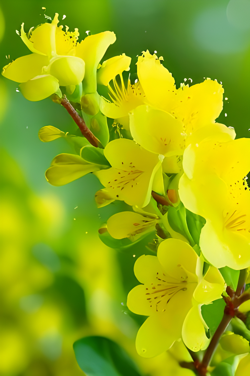 花香弥漫,春光灿烂