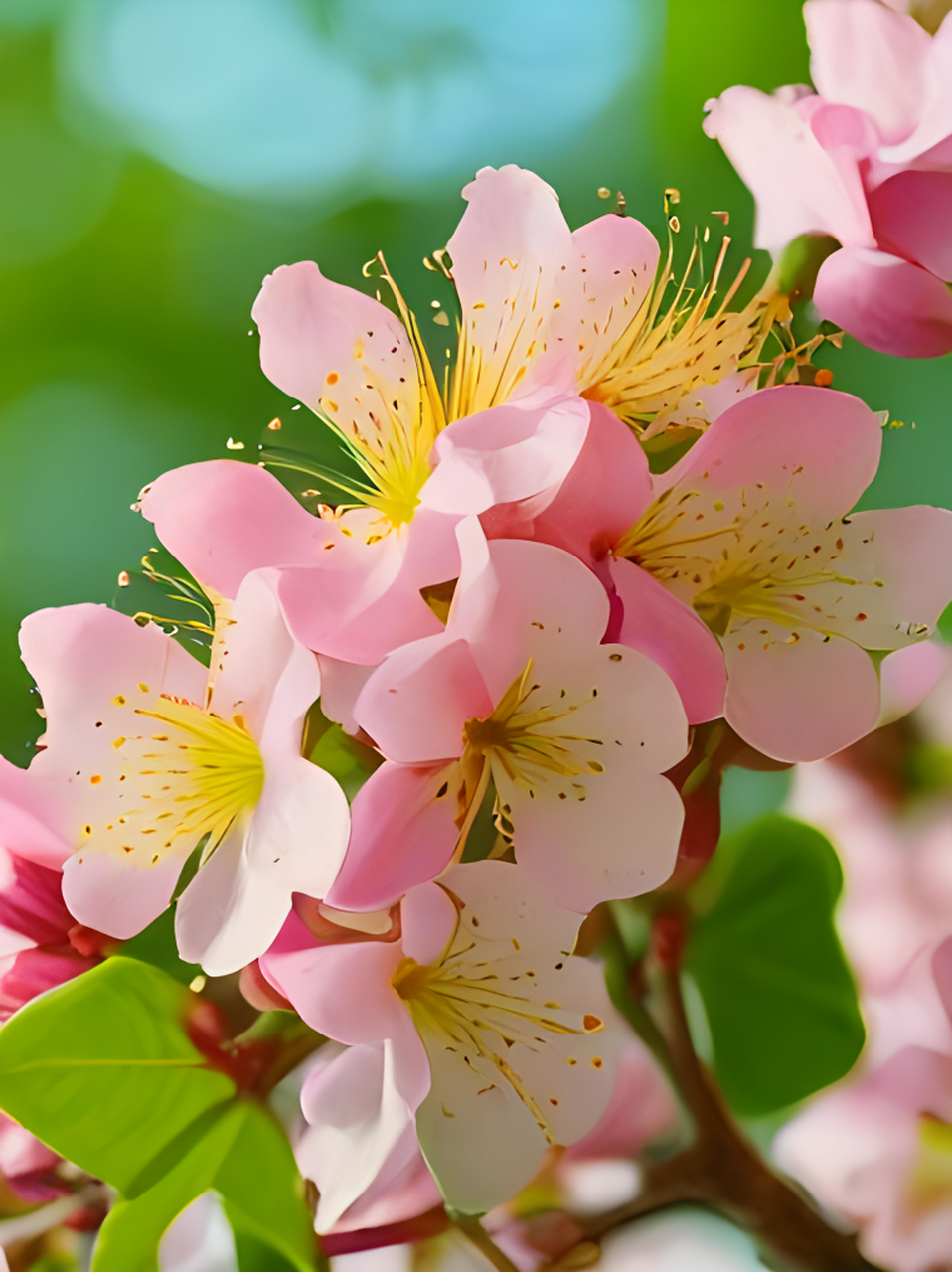 花香弥漫,春光灿烂