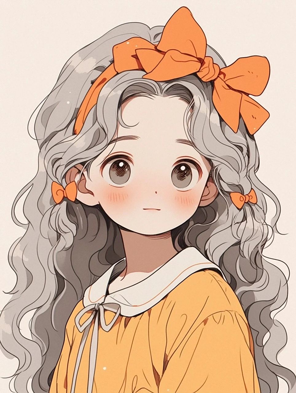 头像女生可爱呆萌  恭喜你,成功捕获呆萌小可爱一枚!