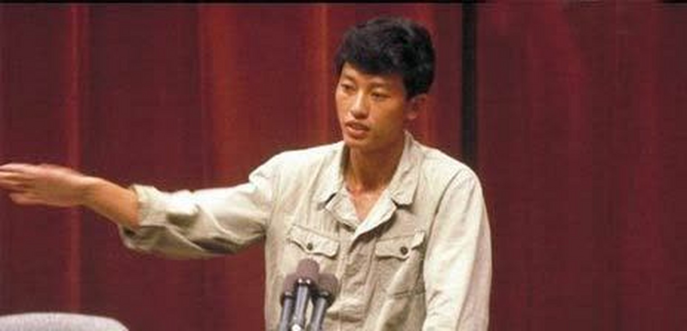 1989年蒋文浩叛逃后的场景