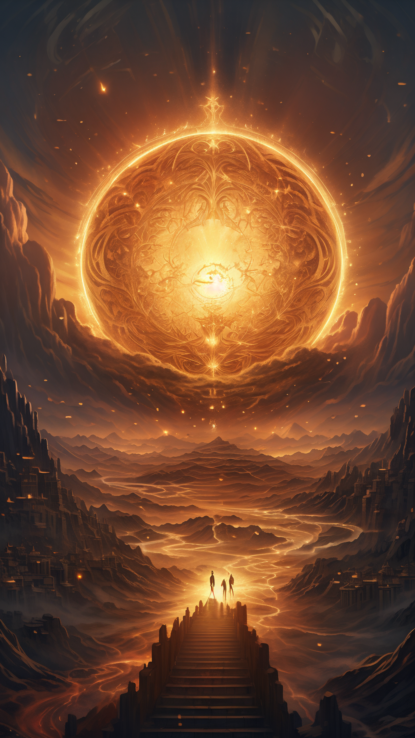 一心求财的你,怎能错过这款金色壁纸!