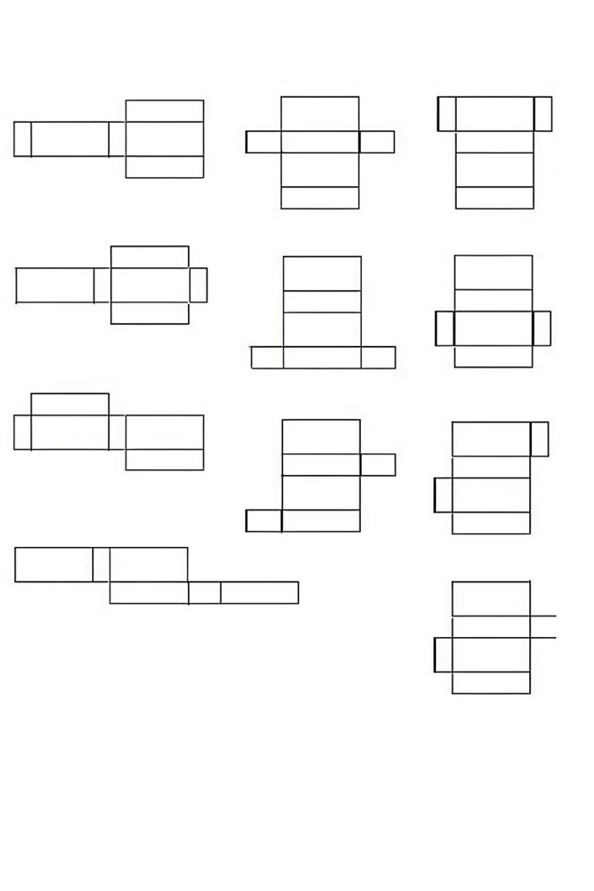 长方体展开图 91 长方体,一个我们生活中常见的几何体.