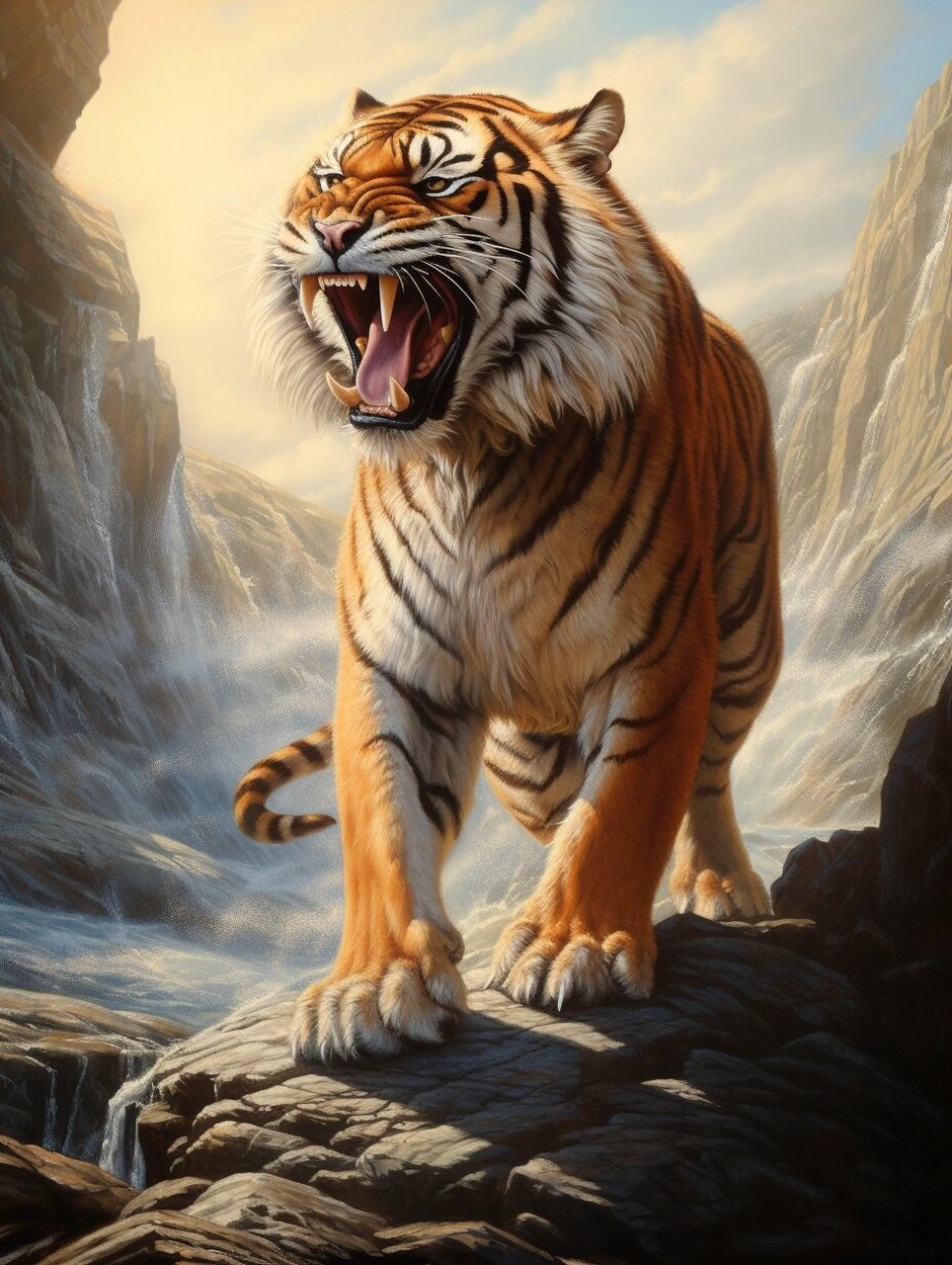 老虎图片02霸气  98 老虎的外表,便是霸气的最好诠释98.