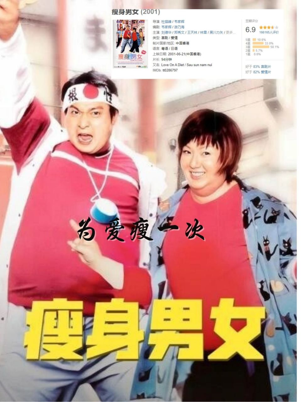 为爱瘦一次  《瘦身男女》时长:94分钟.