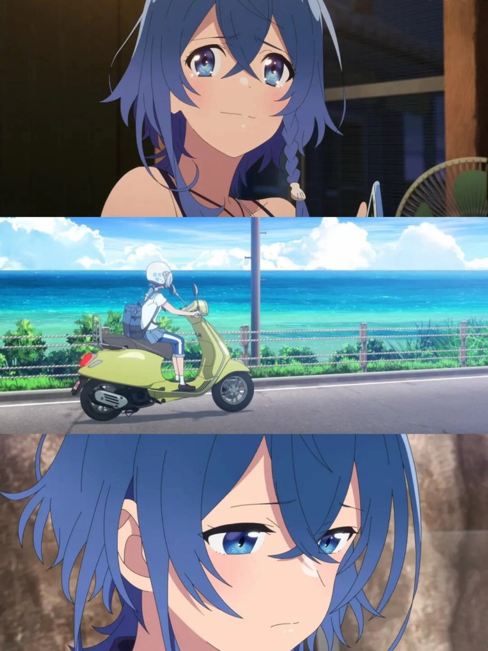 《白沙的水族馆》  这部动漫有点好嗑哦!