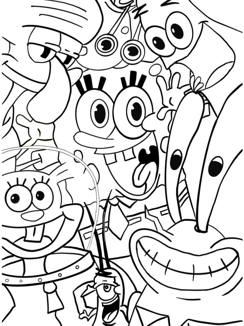 卡通图片简笔画  🎈卡通图片简笔画以简单的线条和明快的色彩🎨