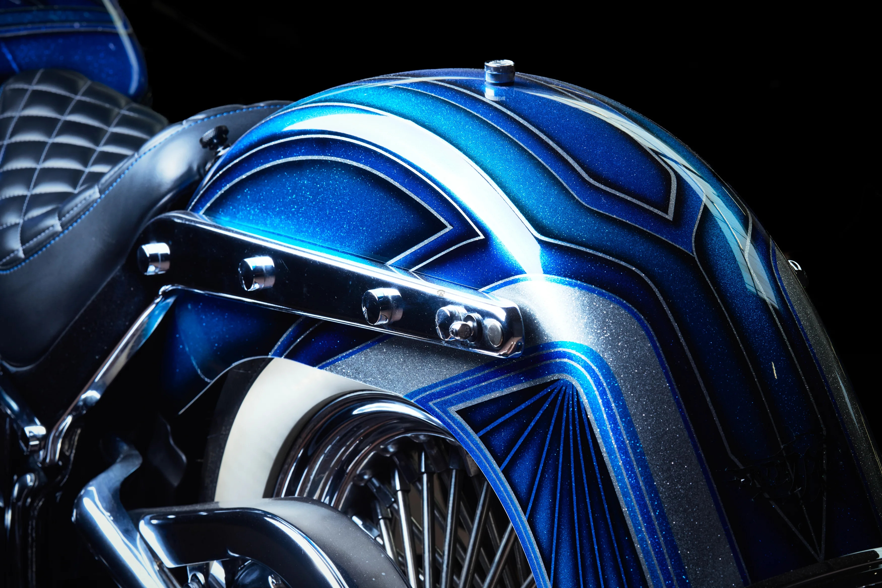 玩的就是西海岸 哈雷豪雅chicano改装欣赏