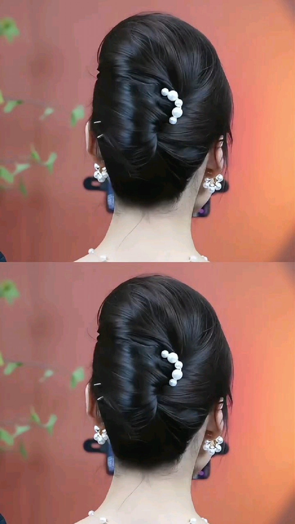 优雅气质高颅顶盘发