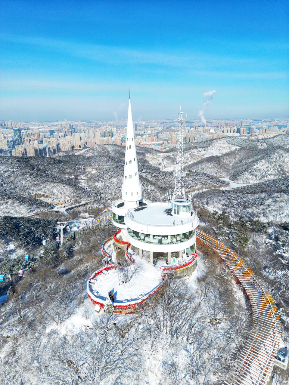 大连莲花山公园图片