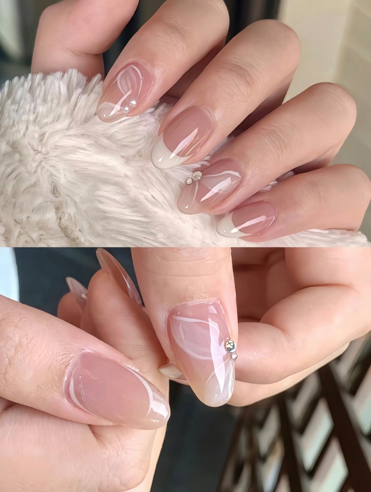 2024简约时尚美甲,学生党上班族通勤必选,不失温柔的美甲