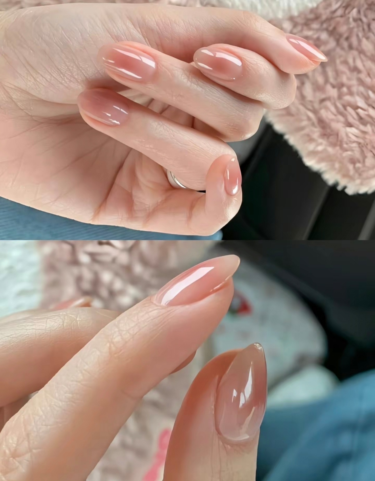 2024简约时尚美甲,学生党上班族通勤必选,不失温柔的美甲