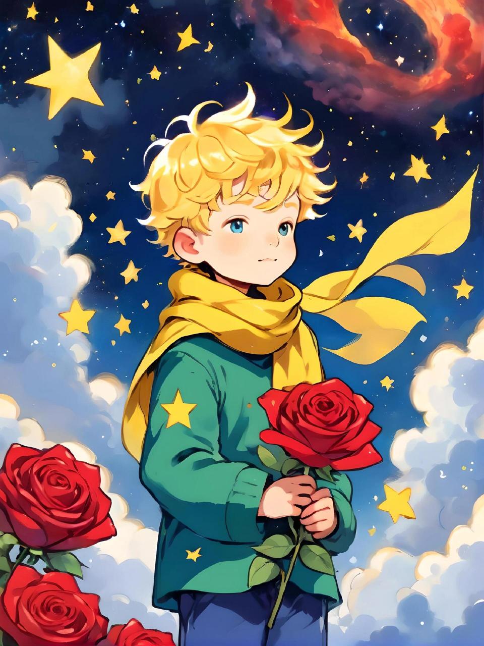 05 一眼就被它独特的画风深深吸引,仿佛置身于小王子的奇幻世界.