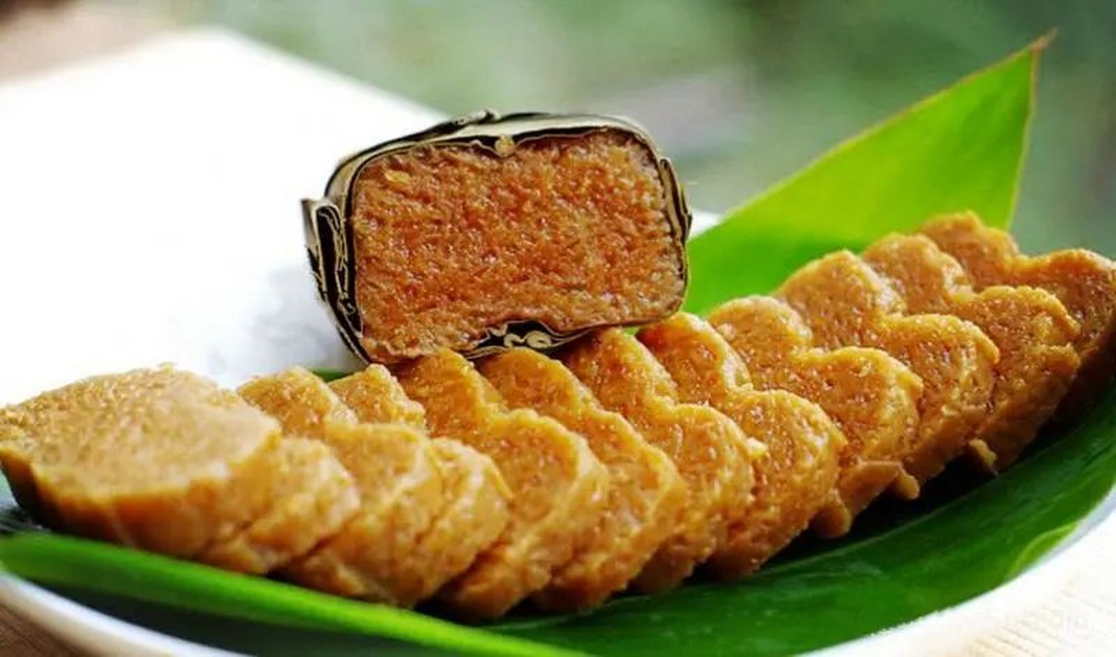 春日美食大赏#南白黄糕粑:是遵义的传统风味,糯而不腻,香甜可口.