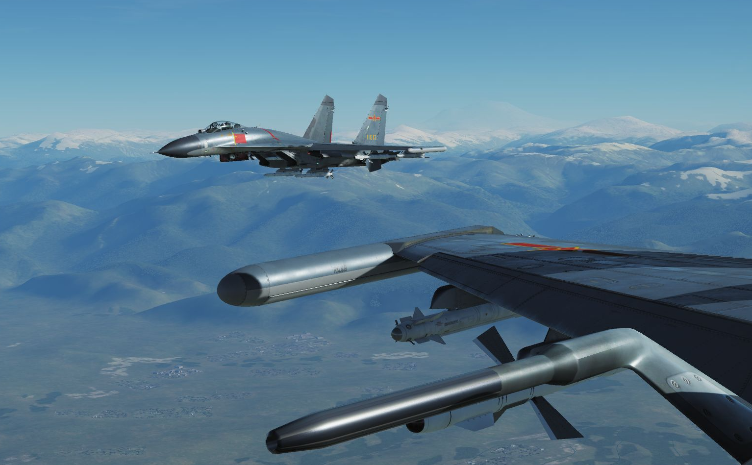 歼11bg是中国最好的非隐形机?真的比歼16更强,性能在苏35之上?