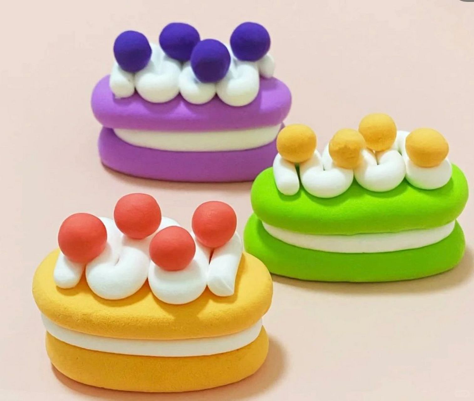 超简单幼儿粘土作品,轻松上手又好玩!