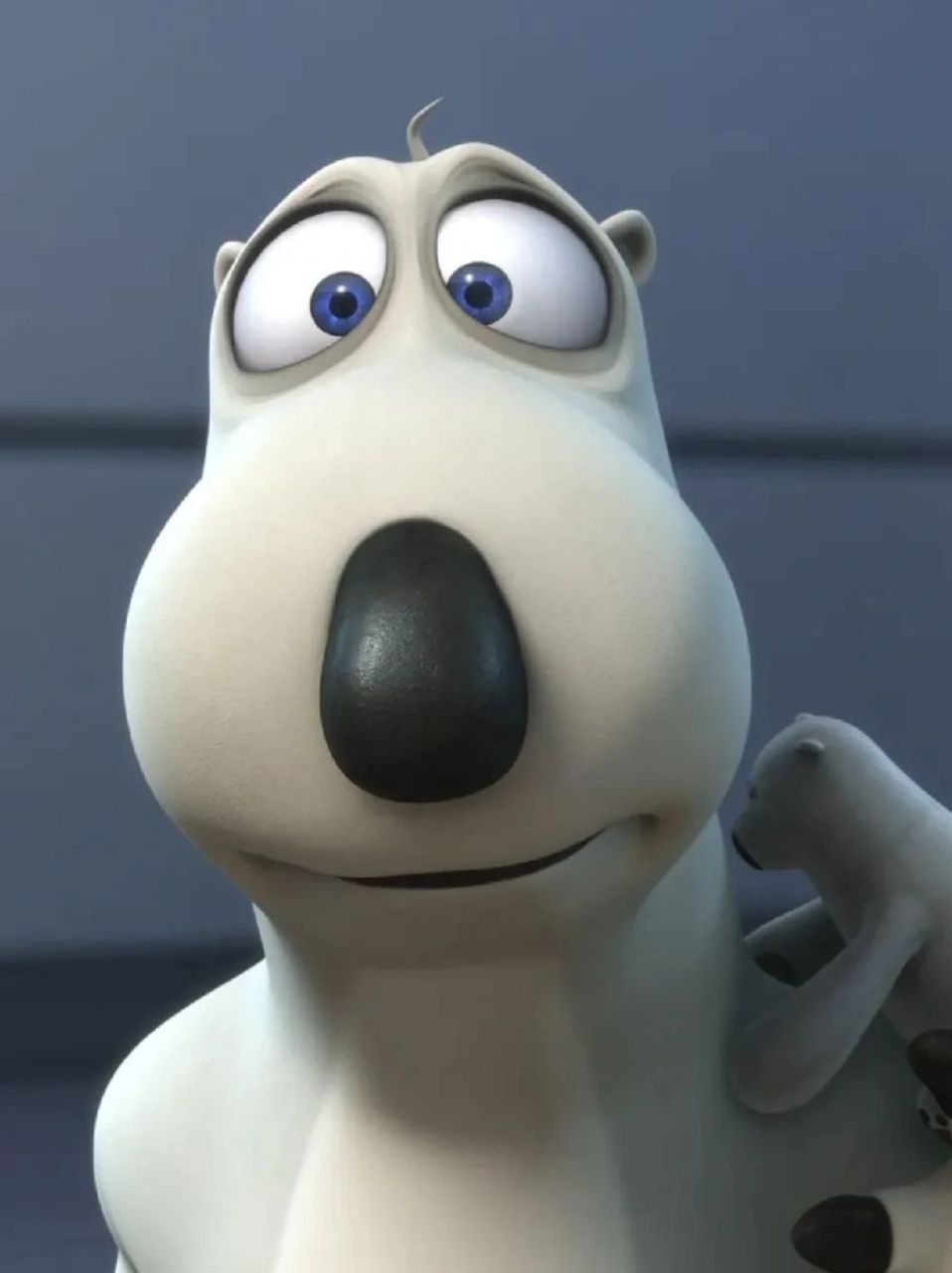 在故事中,倒霉熊从遥远的北极来