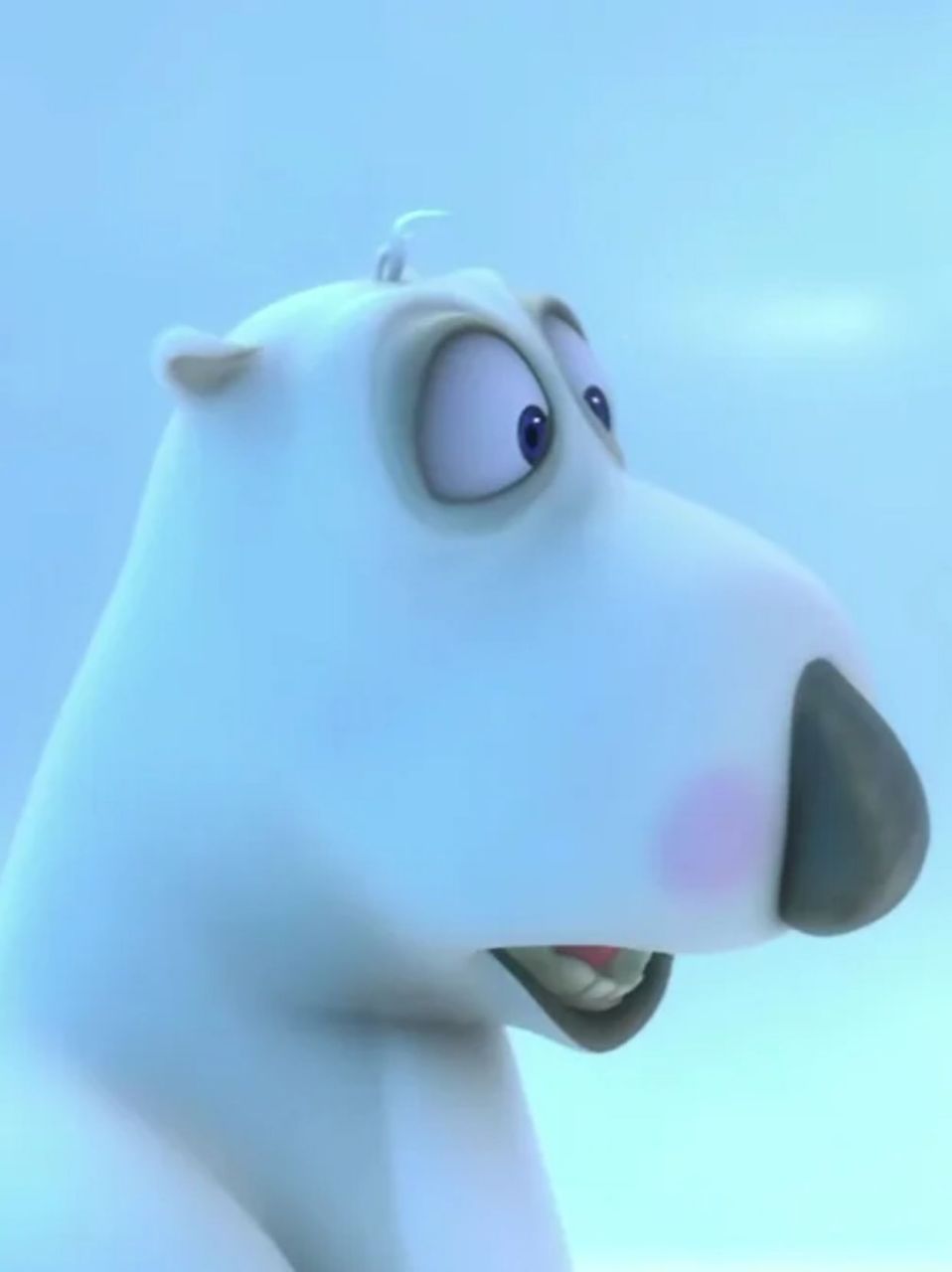 在故事中,倒霉熊从遥远的北极来