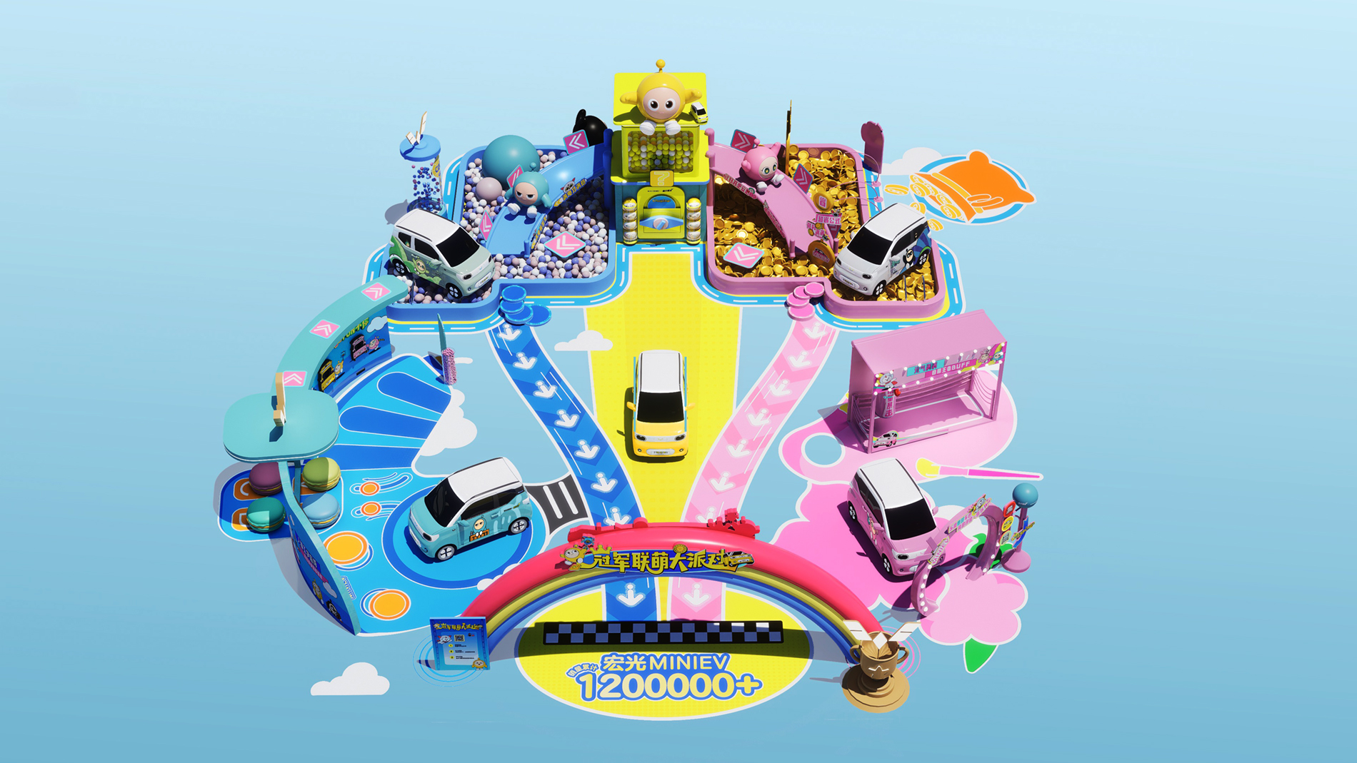 五菱宏光miniev果然要把潮流进行到底,近日宏光miniev