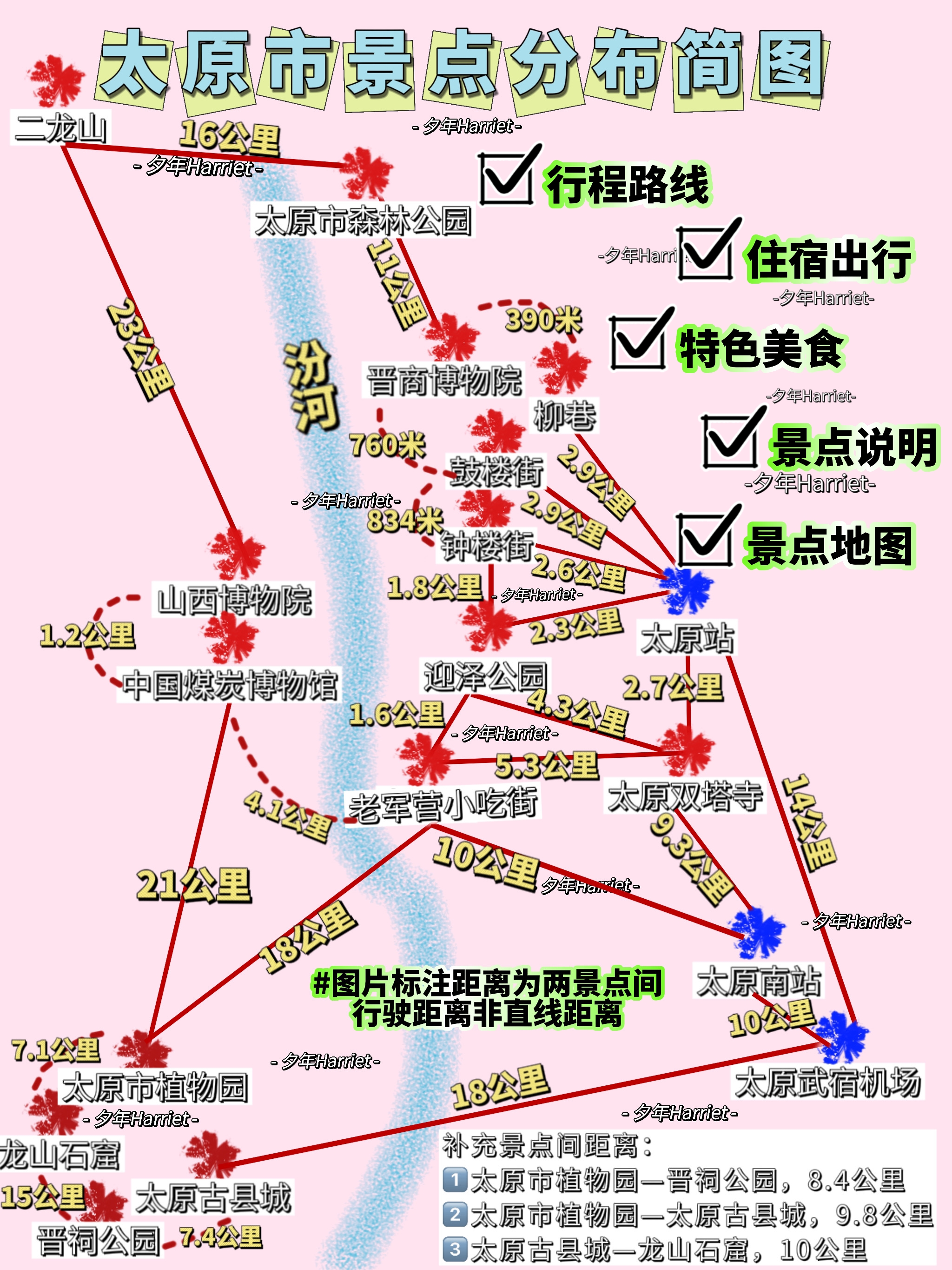 太原市旅游地图图片