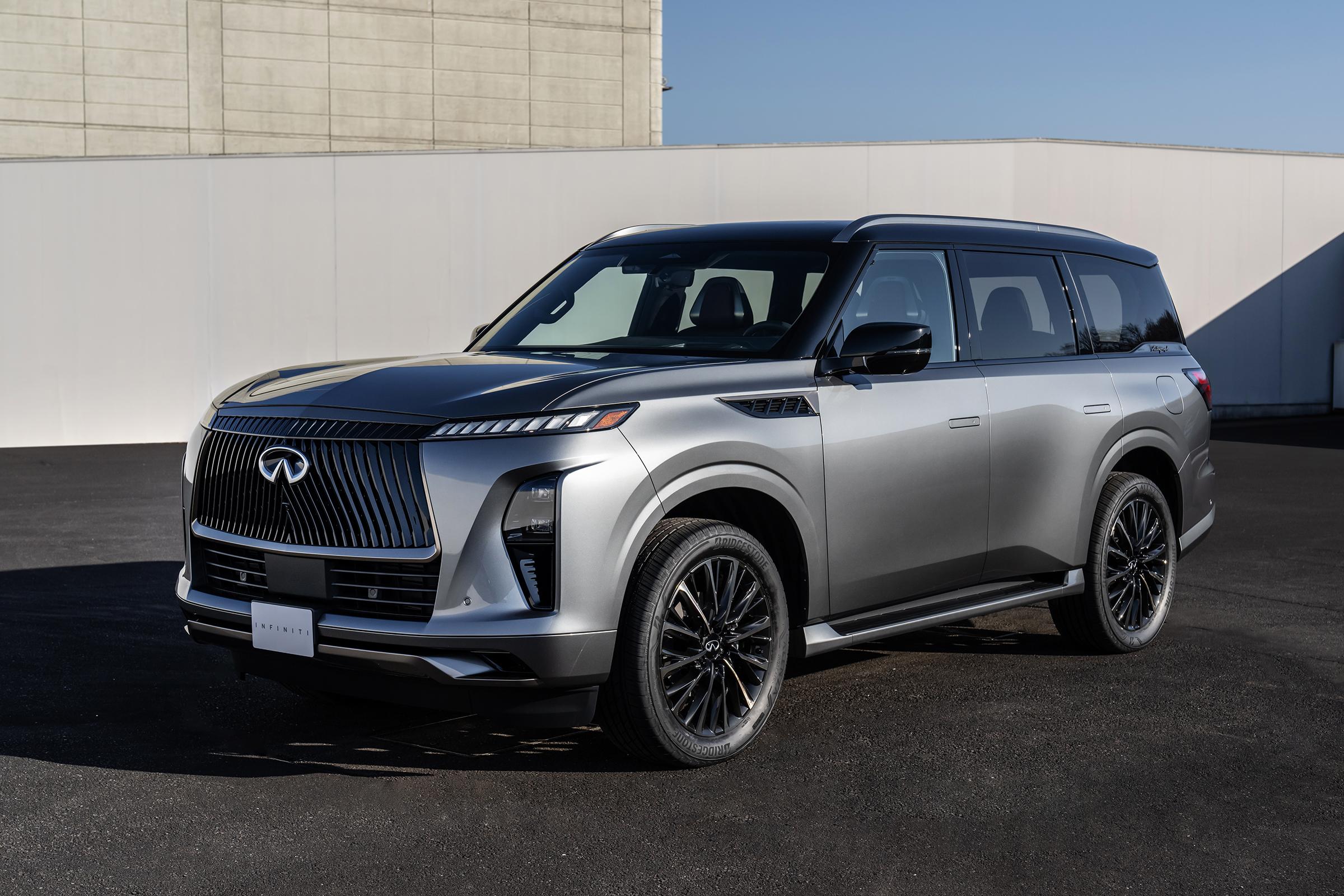 全新英菲尼迪qx80发布,大型suv/35t v6动力