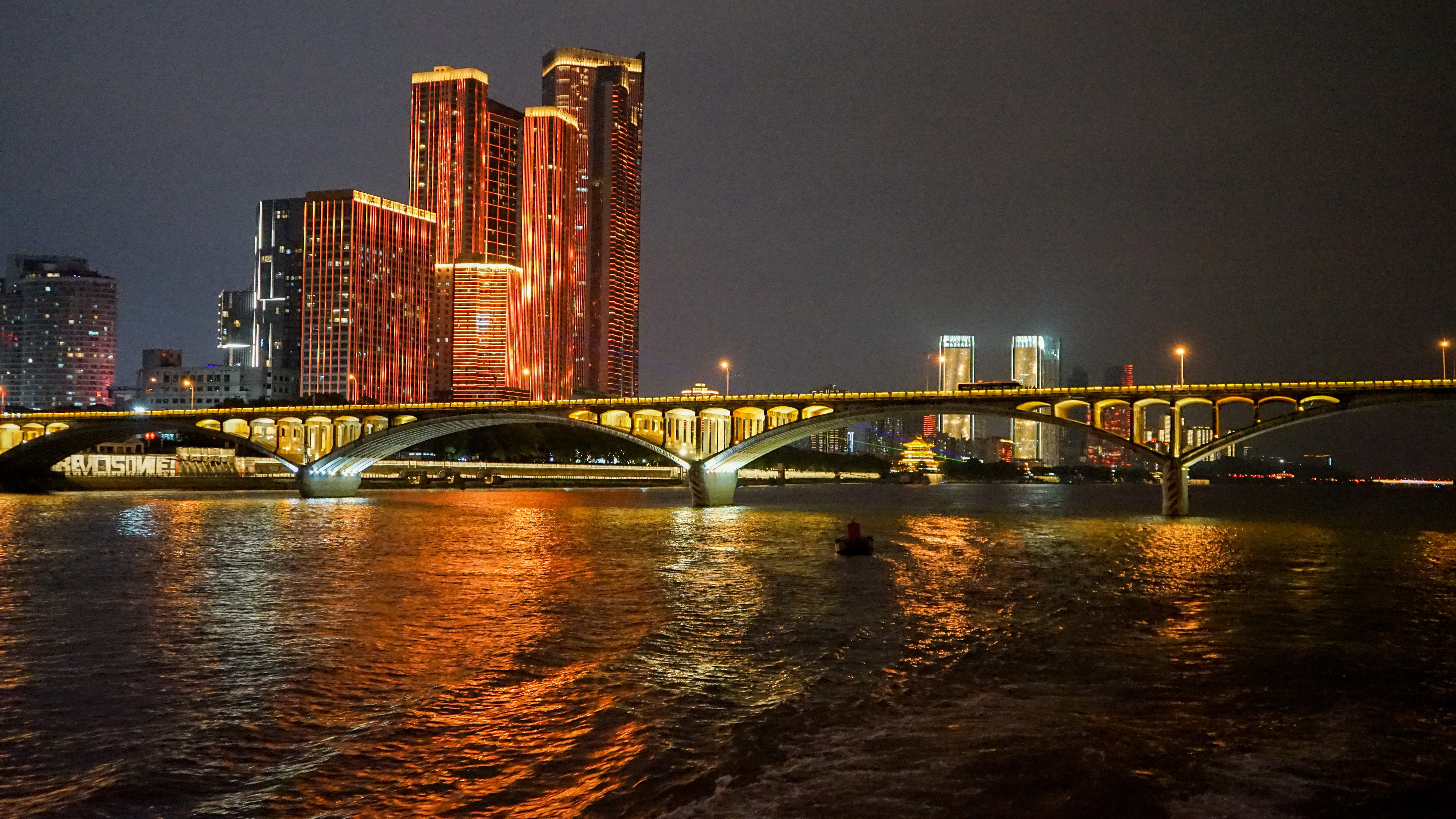 湖南湘江夜游拍摄记录